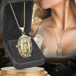 ❗ Collar Virgen María Oro 18K💯 ¡ENVÍO GRATIS! ❕