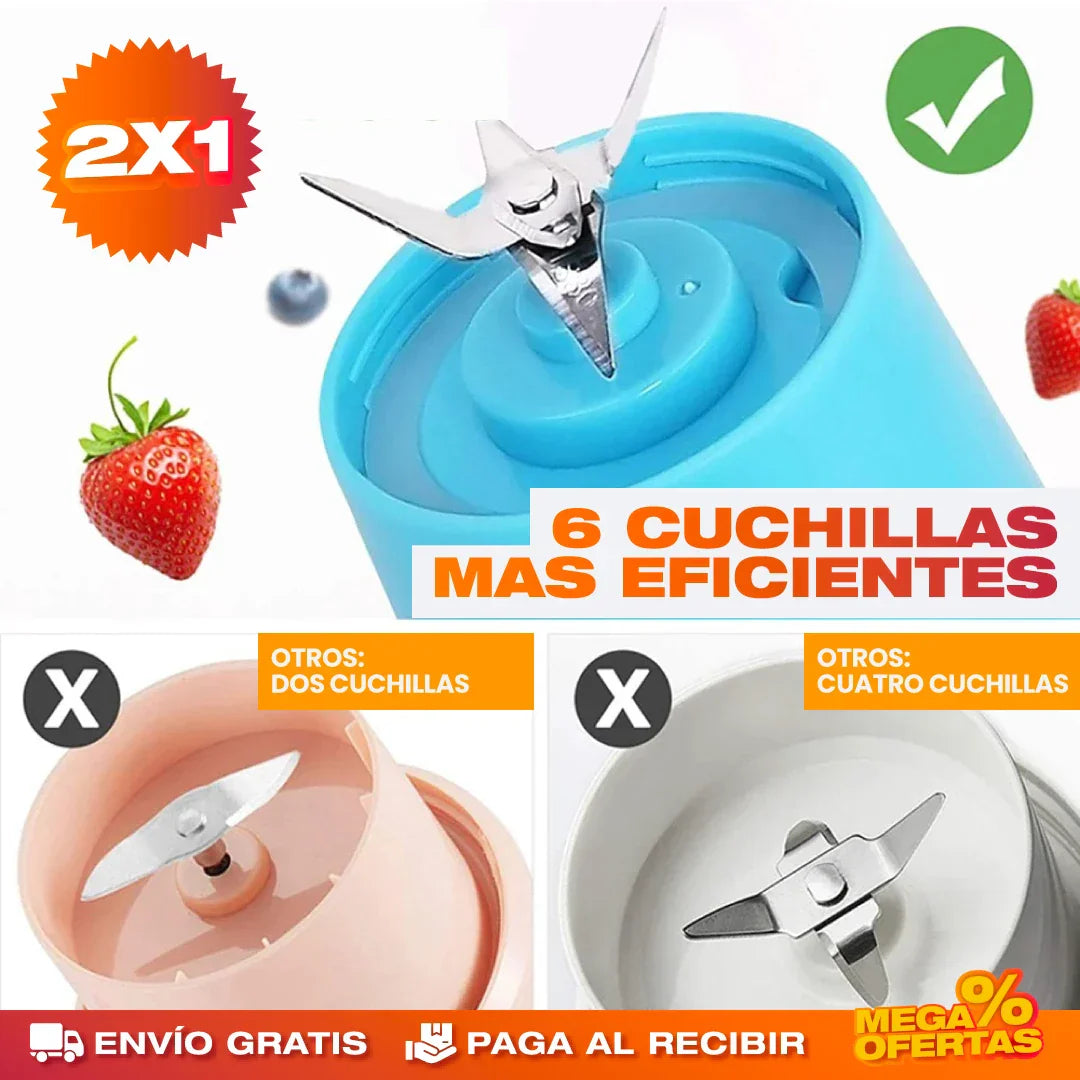 PROMO 2X1 Mini Licuadora Ultramaxx