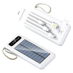 CARGADOR PORTATIL CON PANEL SOLAR 20000mAh